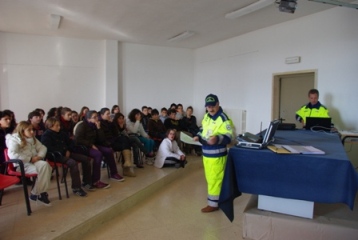 Corso di evacuazione Scuola Media Acquarica Protezione Civile "LA FONTANA"